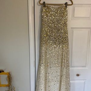 Never before worn Adrianna Papell red carpet dress
